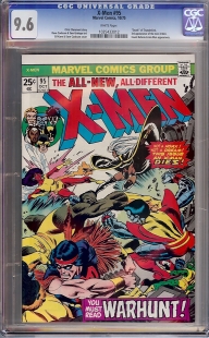 Auction Highlight: X-Men #95 9.6 White