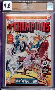 Auction Highlight: Champions #4 9.8 White