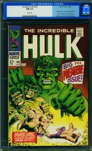 Auction Highlight: Incredible Hulk #102 9.4 White