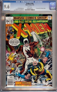Auction Highlight: X-Men #109 9.6 White