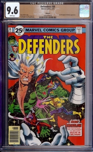 Auction Highlight: Defenders #38 9.6 White