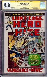 Auction Highlight: Hero For Hire #2 9.8 White