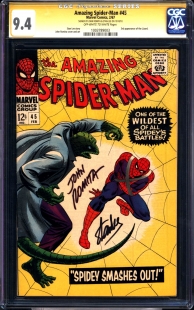 Auction Highlight: Amazing Spider-Man #45 9.4 Off-White to White