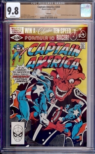 Auction Highlight: Captain America #263 9.8 White