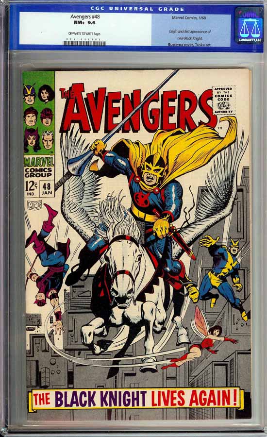 Avengers #48 CGC 9.6 ow/w