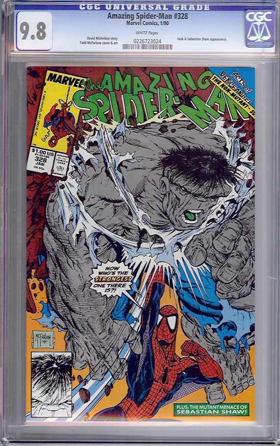 Amazing Spider-Man #328 CGC 9.8 w