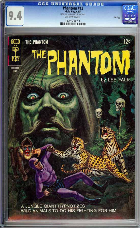 Phantom #12 CGC 9.4 ow File Copy