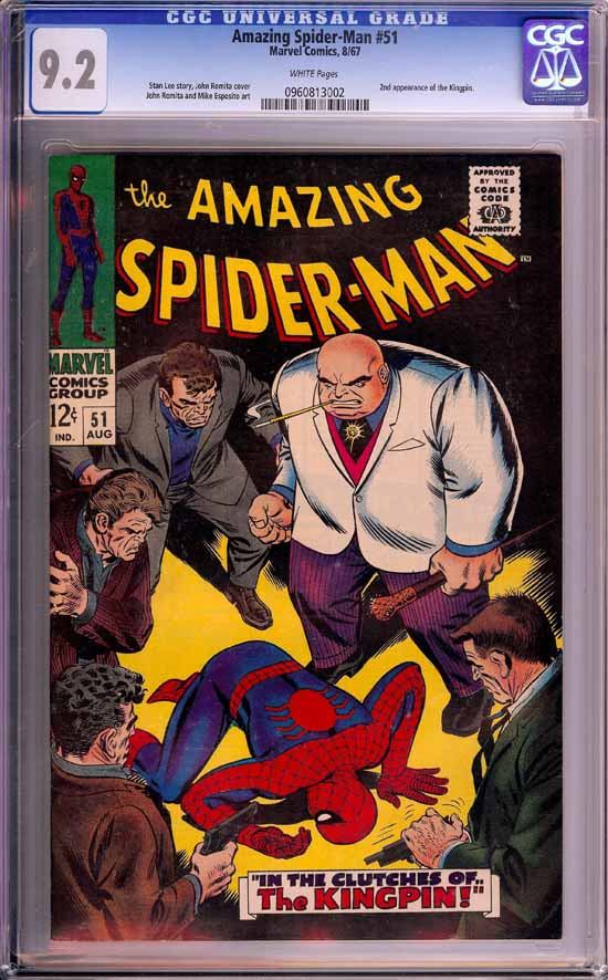 Amazing Spider-Man #51 CGC 9.2 w