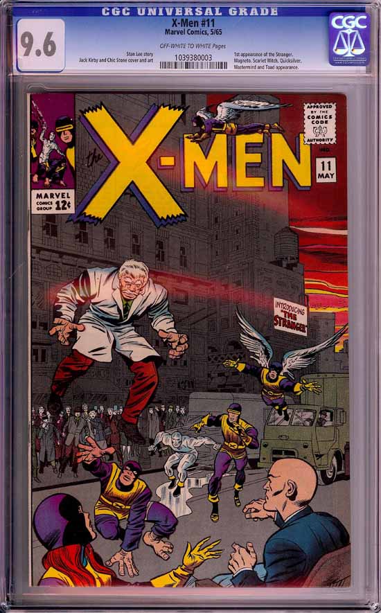 X-Men #11 CGC 9.6 ow/w