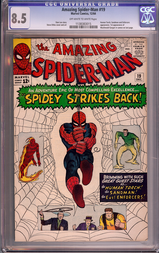 Amazing Spider-Man #19 CGC 8.5 ow/w