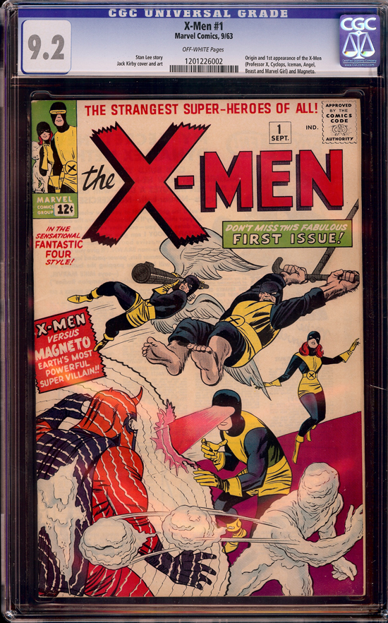 X-Men #1 CGC 9.2 ow
