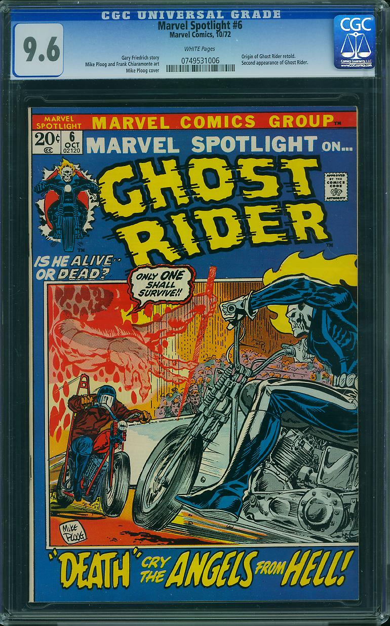 Marvel Spotlight #6 CGC 9.6 w