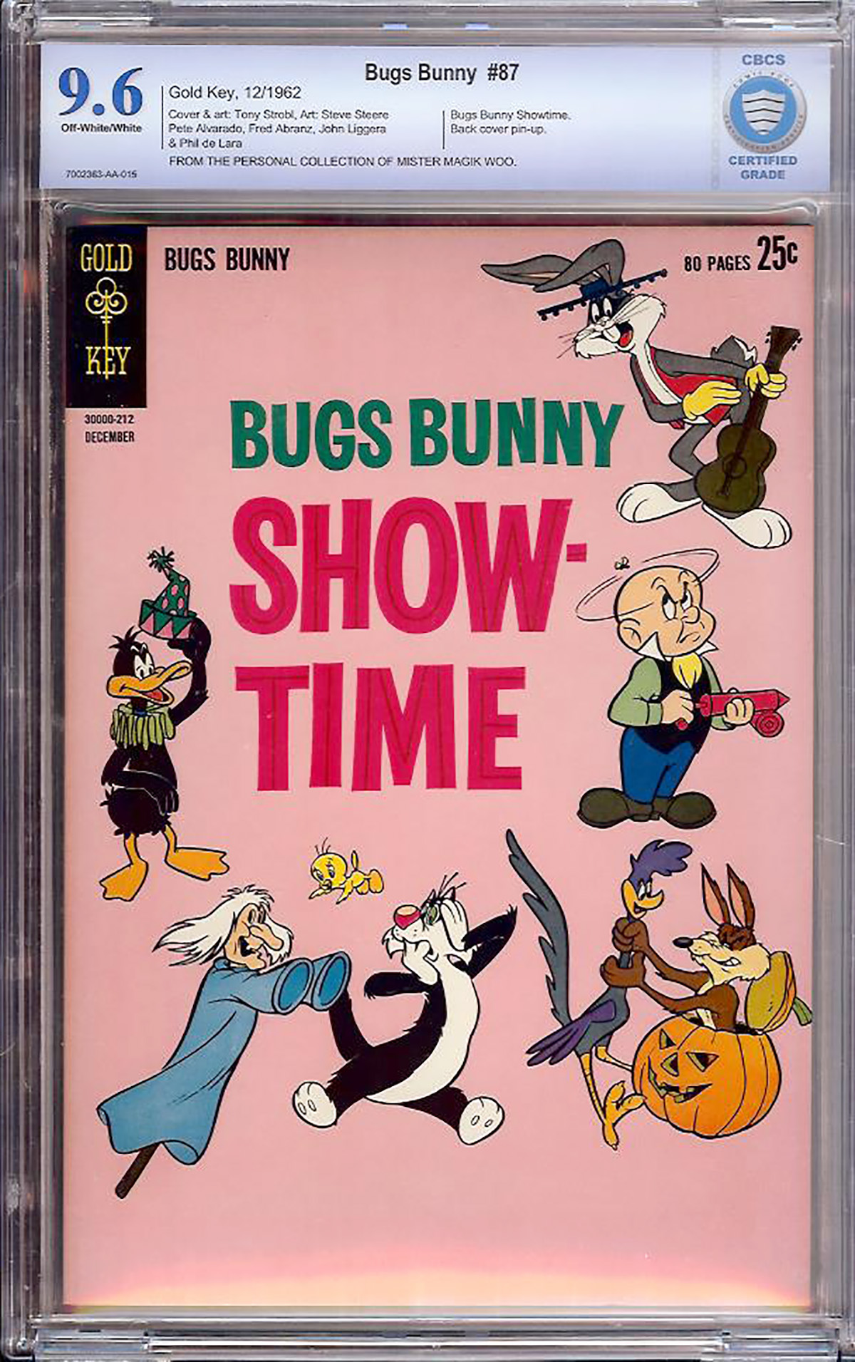 Bugs Bunny #87 CBCS 9.6 ow/w Mister Magik Woo Collection
