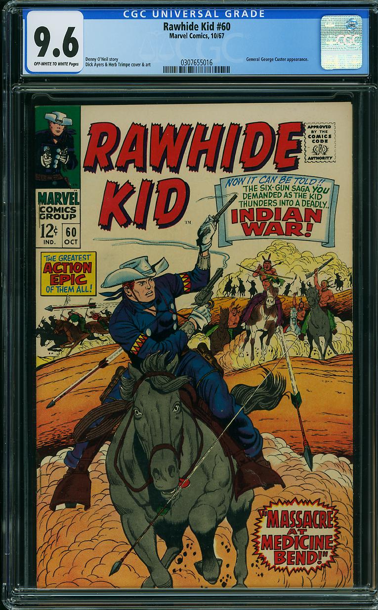 Rawhide Kid #60 CGC 9.6 ow/w