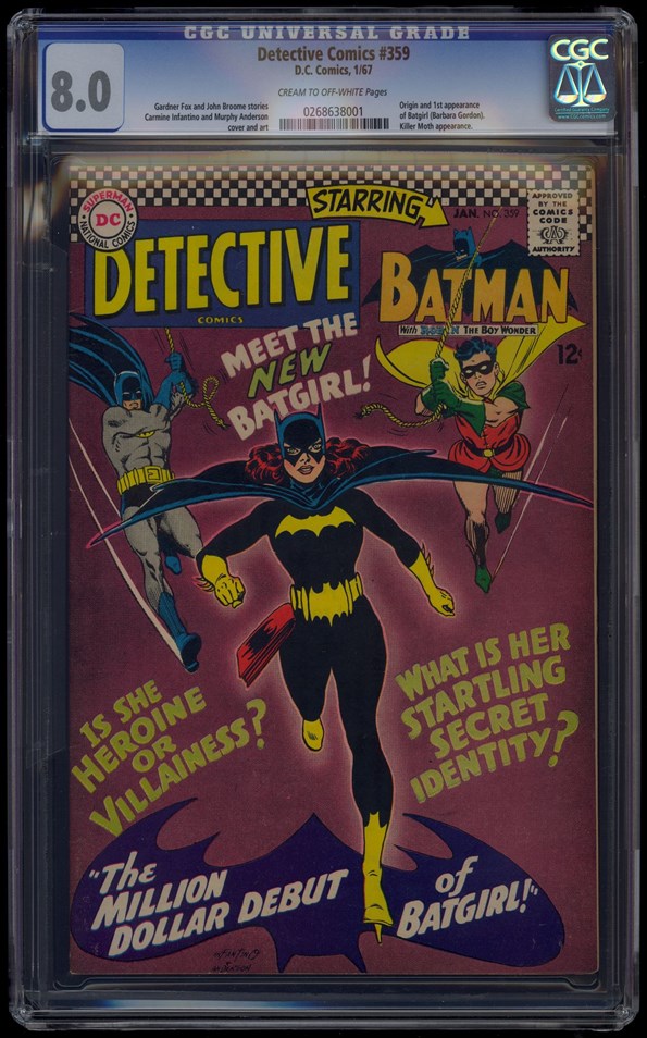 Detective Comics #359 CGC 8.0 n/a