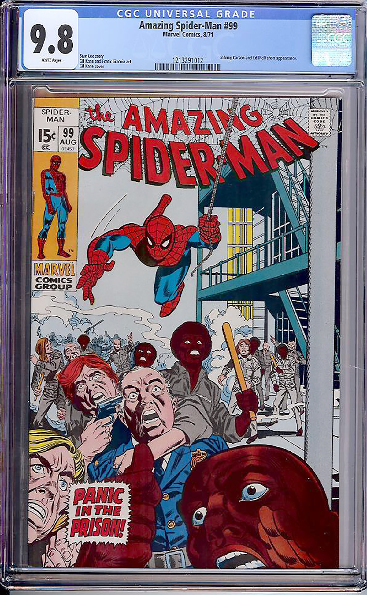 Amazing Spider-Man #99 CGC 9.8 w