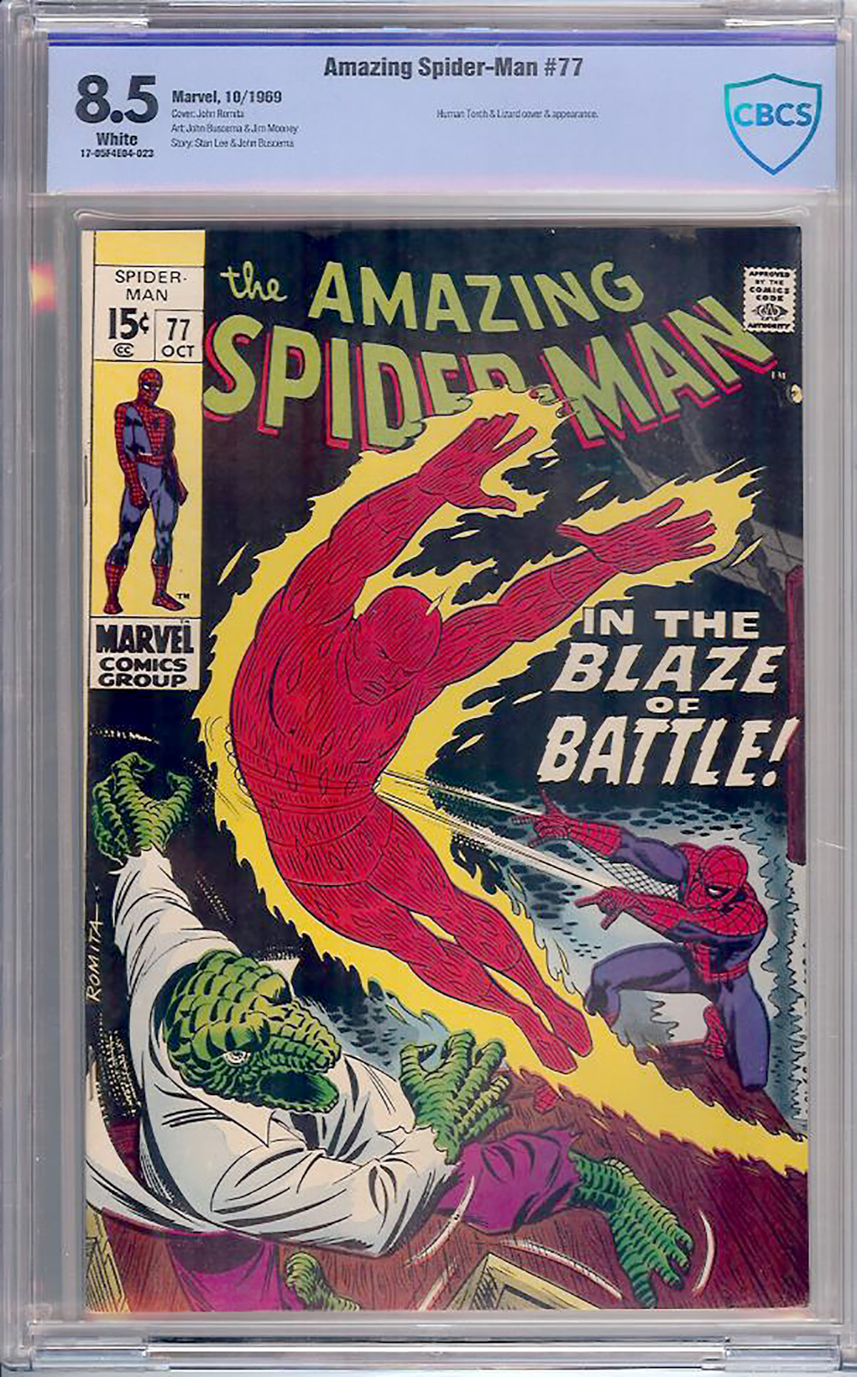 Amazing Spider-Man #77 CBCS 8.5 w