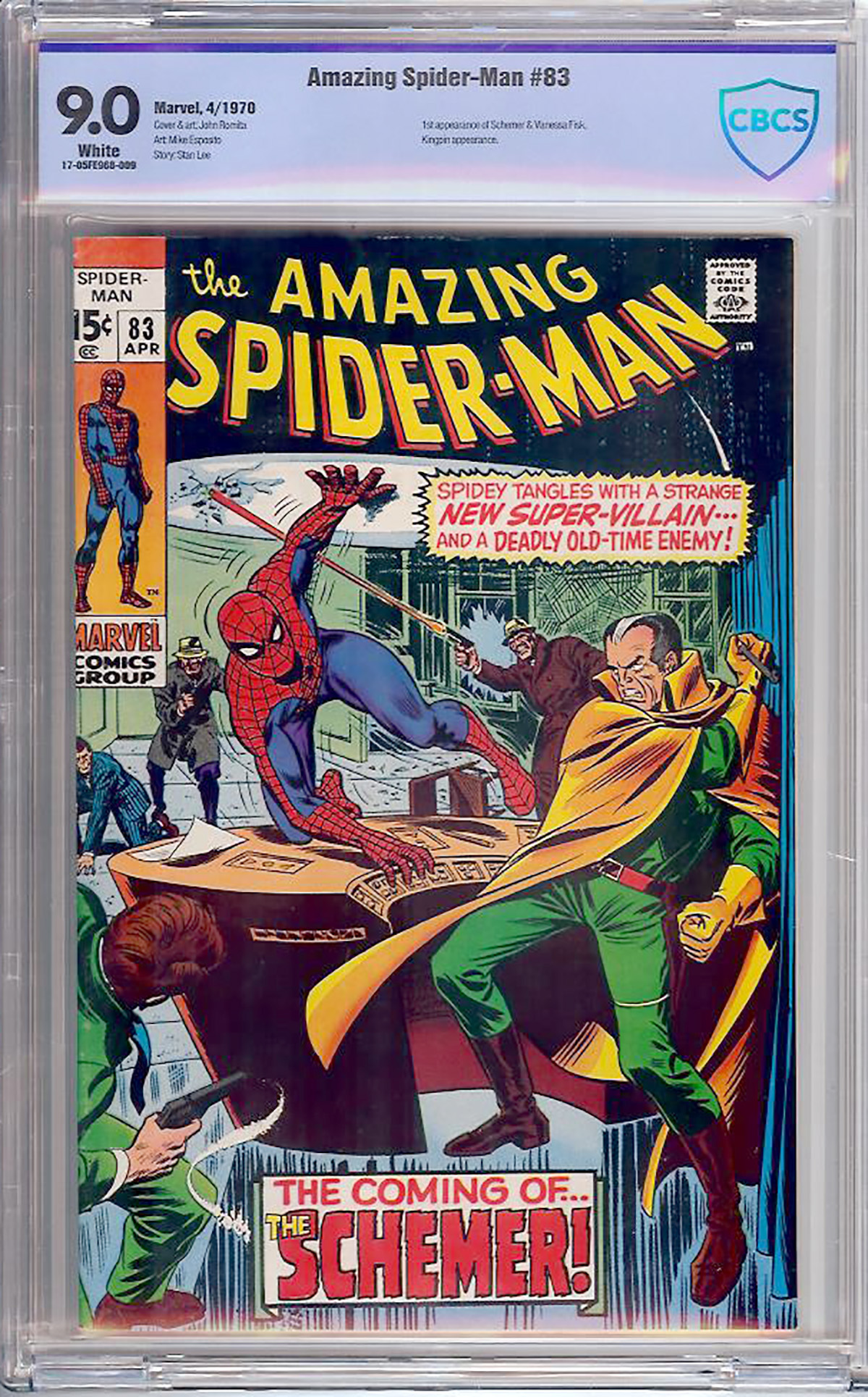 Amazing Spider-Man #83 CBCS 9.0 w
