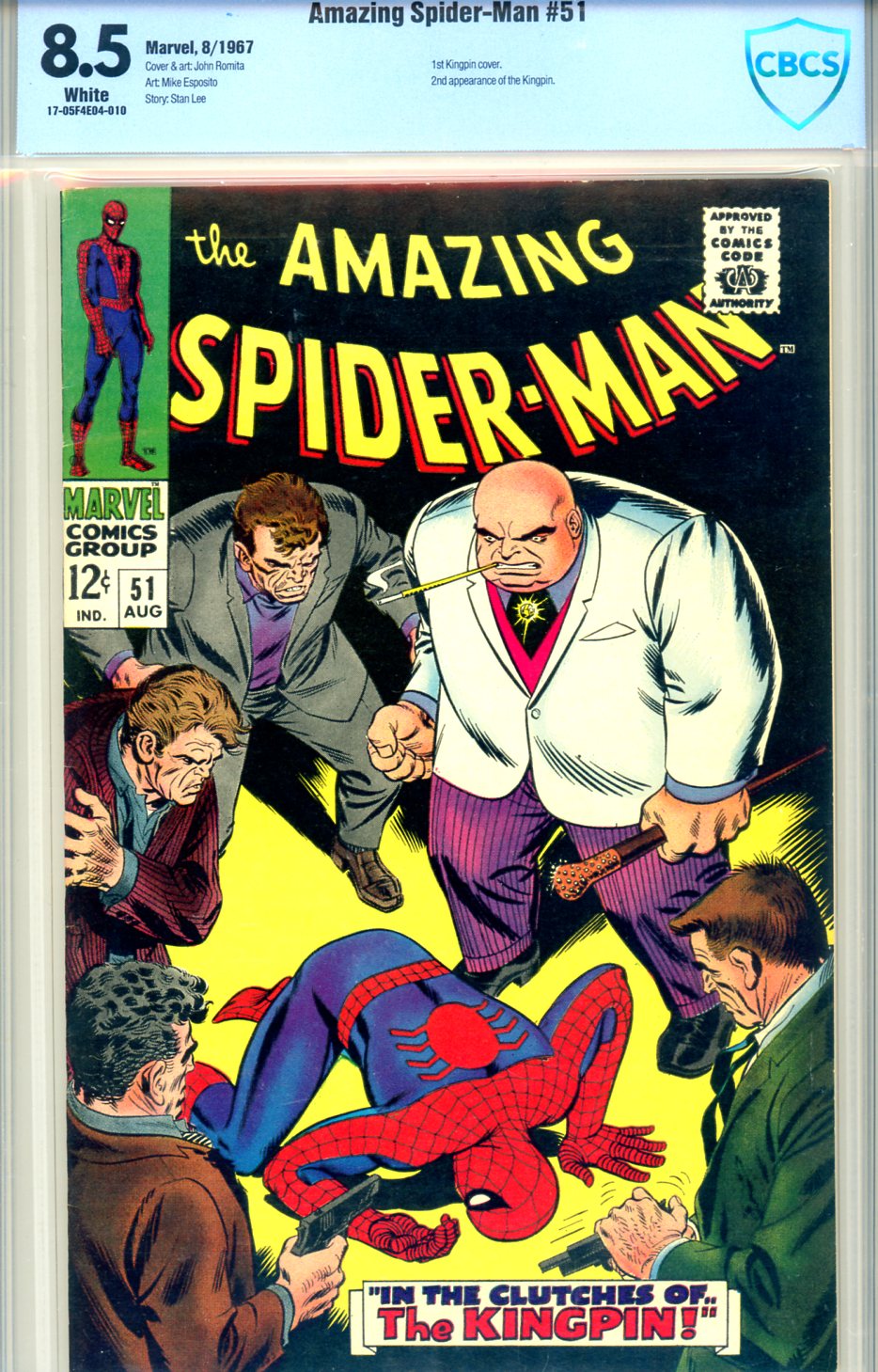 Amazing Spider-Man #51 CBCS 8.5 w