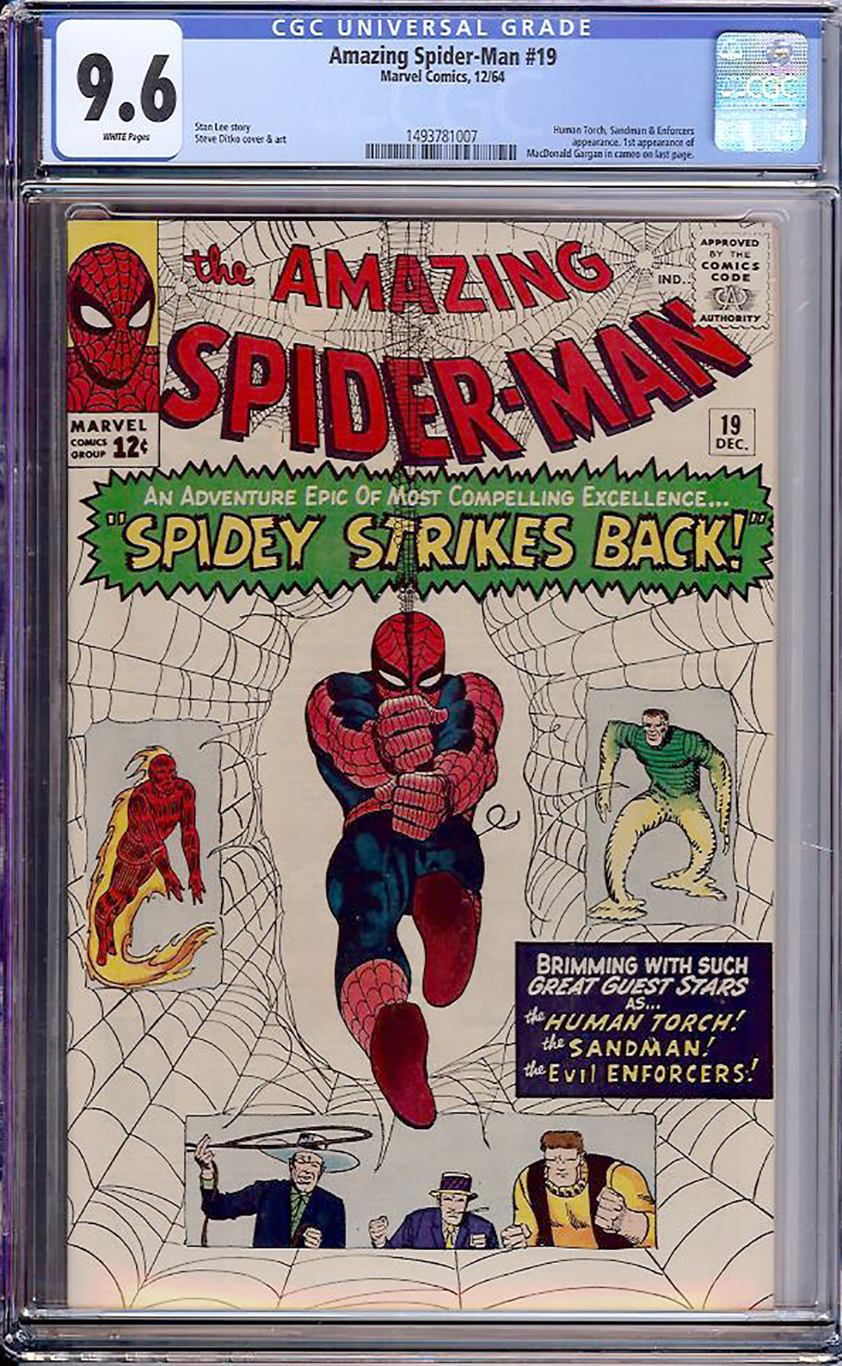 Amazing Spider-Man #19 CGC 9.6 w