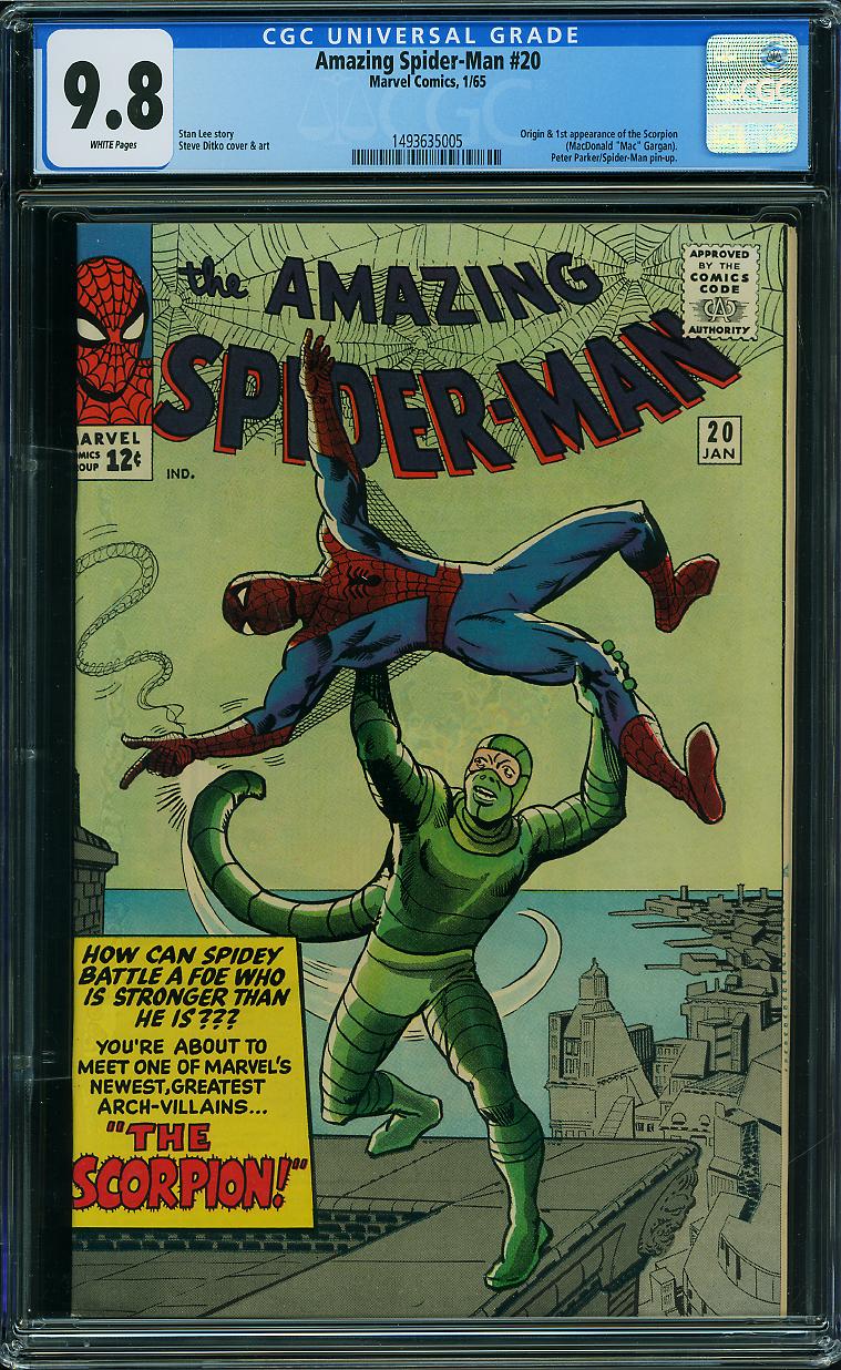 Amazing Spider-Man #20 CGC 9.8 w