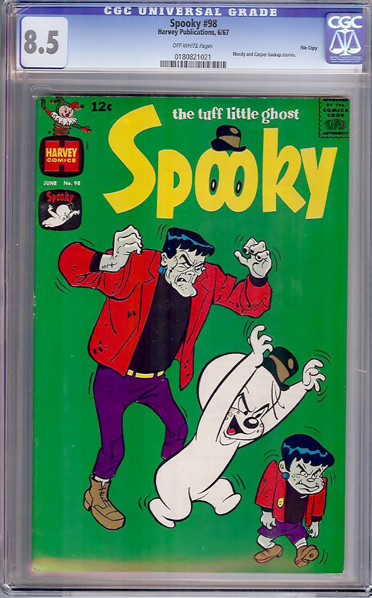 Spooky #98 CGC 8.5 ow File Copy