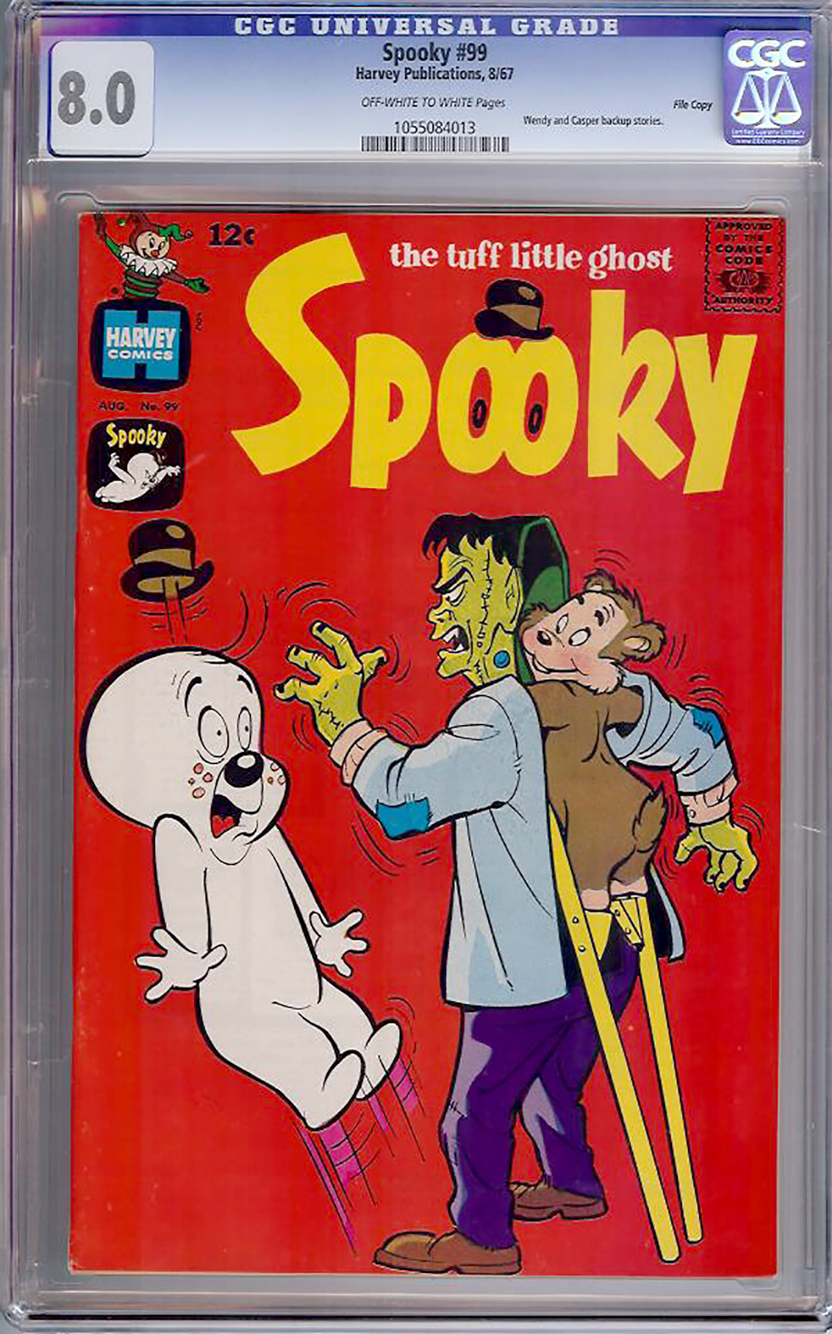 Spooky #99 CGC 8.0 ow/w File Copy