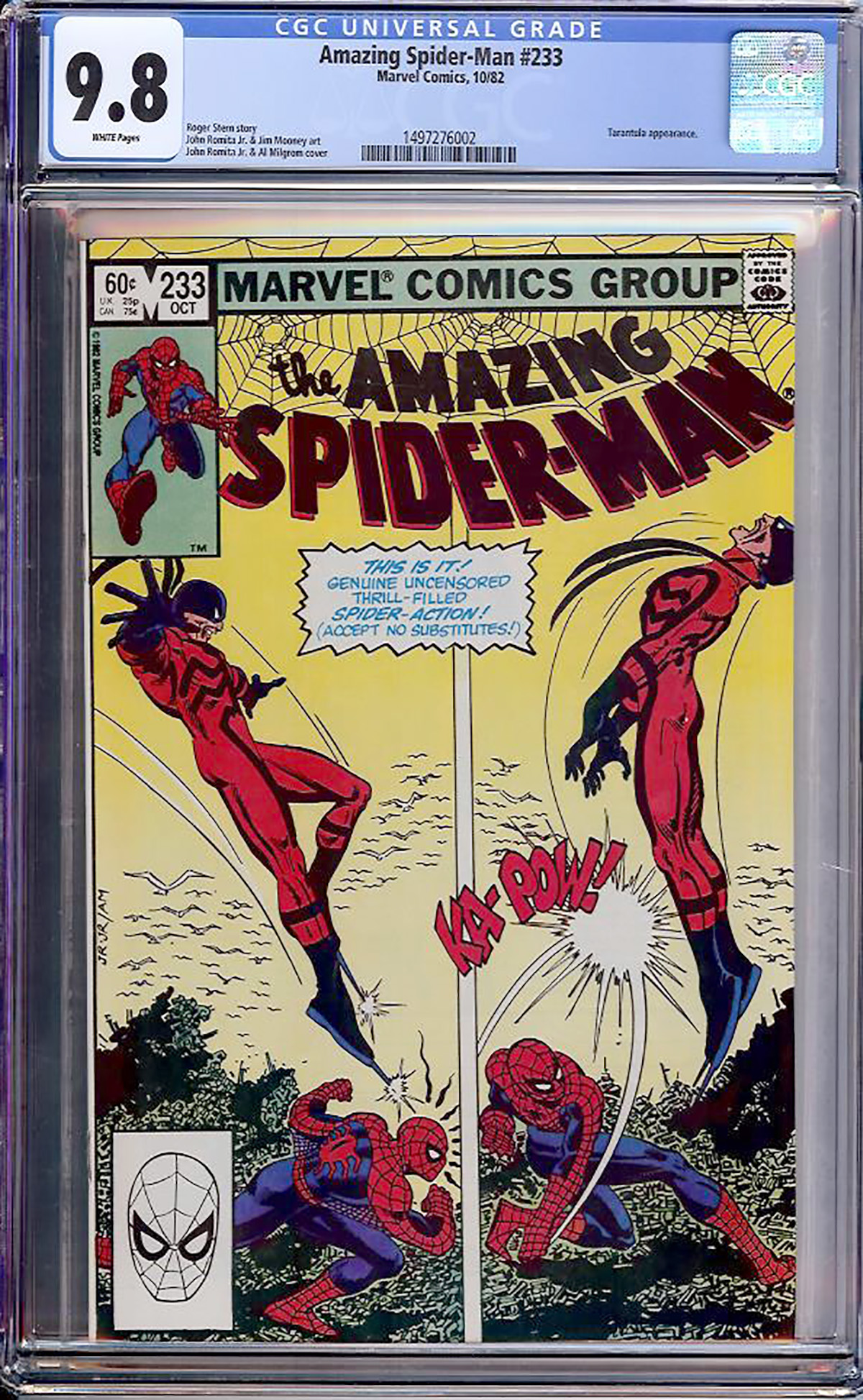 Amazing Spider-Man #233 CGC 9.8 w