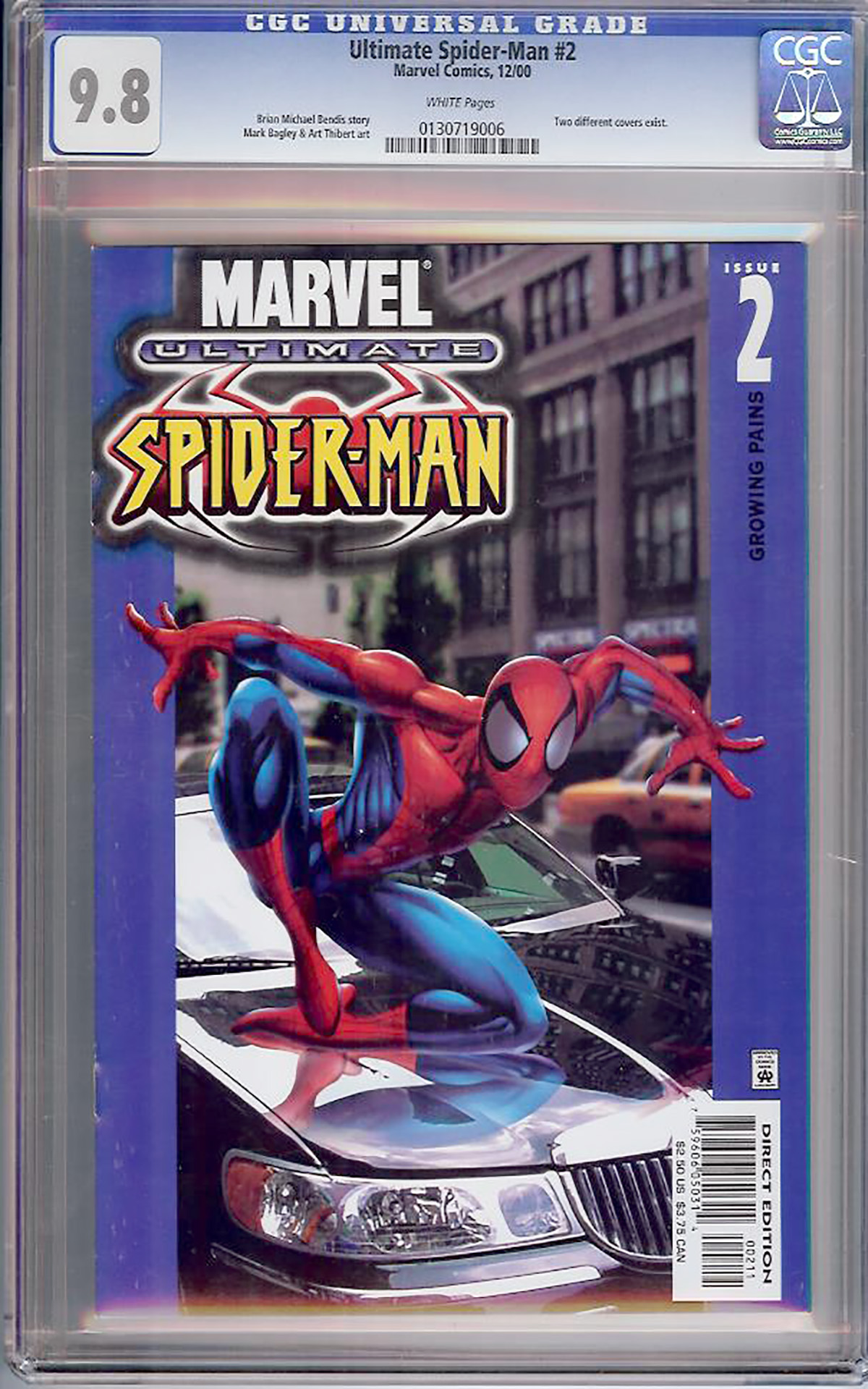 Ultimate Spider-Man #2 CGC 9.8 w