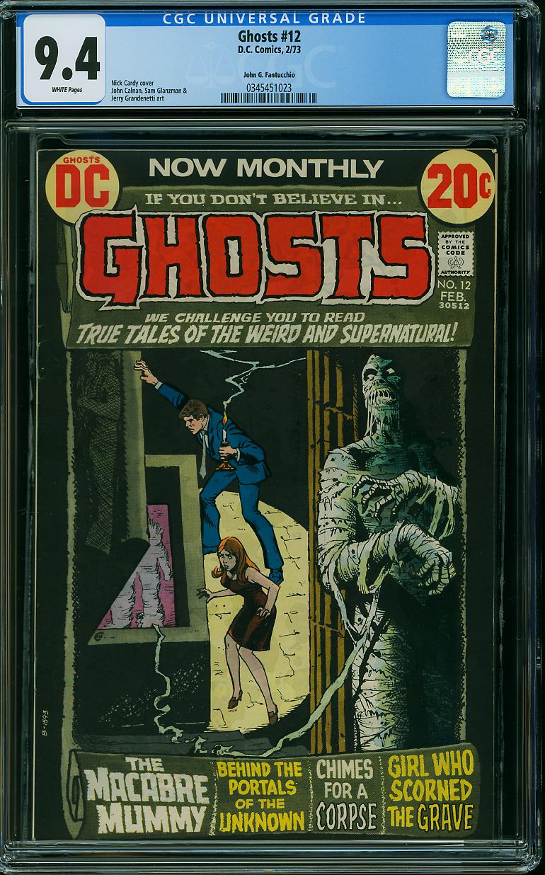 Ghosts #12 CGC 9.4 w John G. Fantucchio