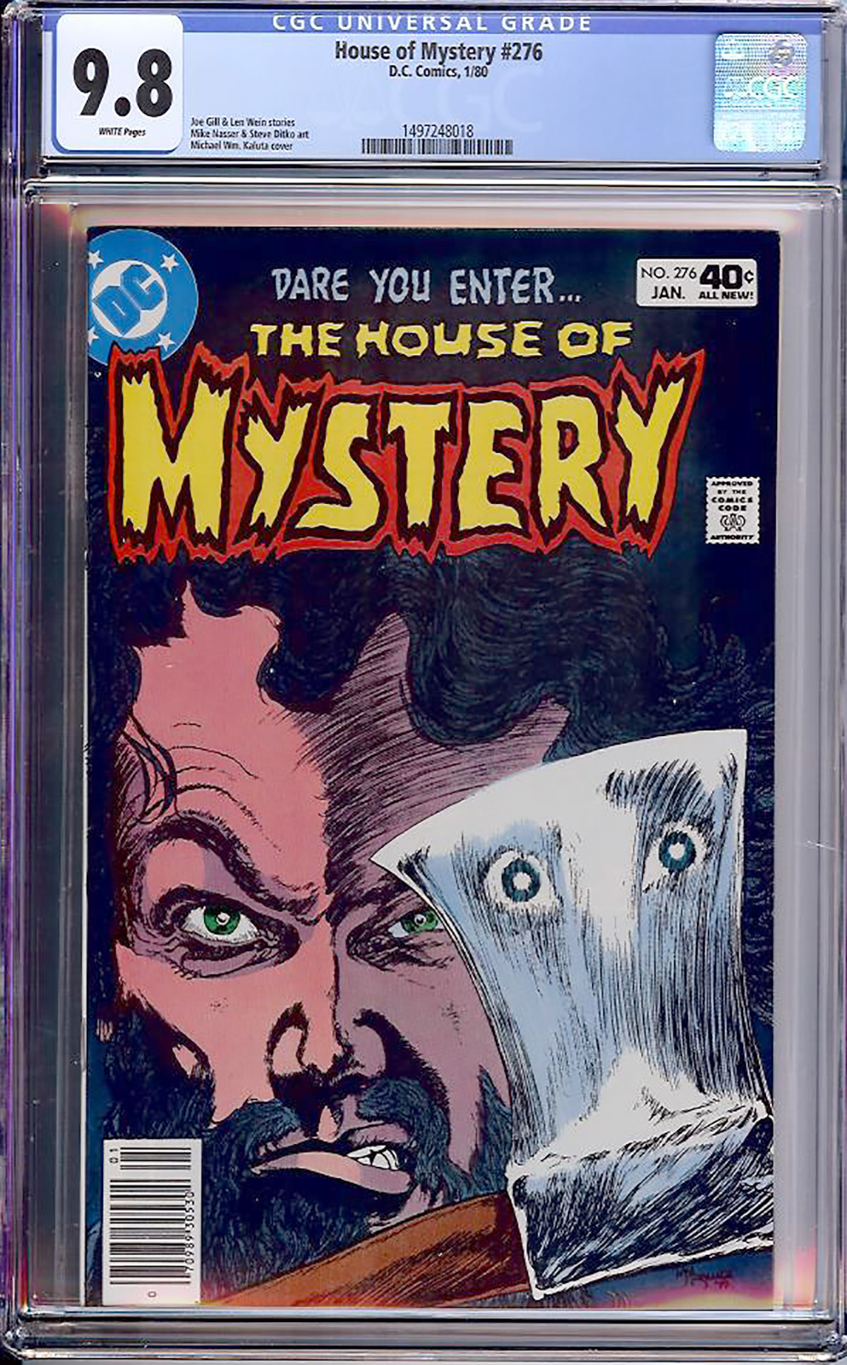 House of Mystery #276 CGC 9.8 w
