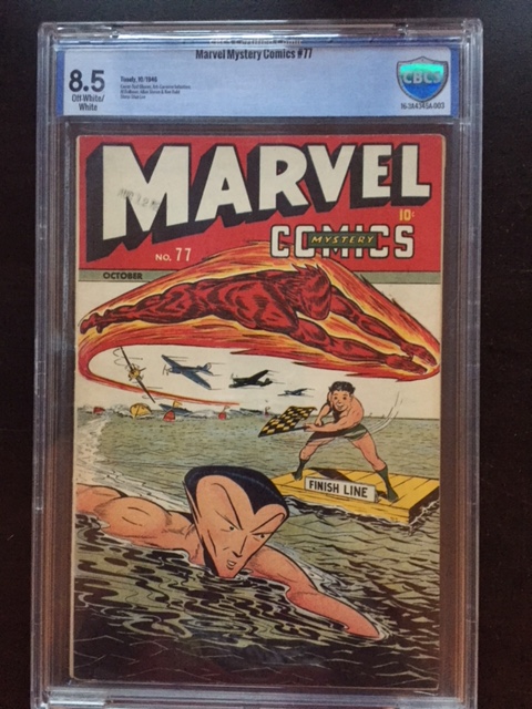 Marvel Mystery Comics #77 CBCS 8.5 ow/w