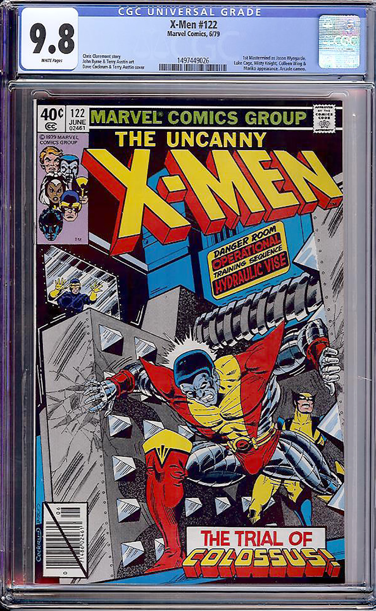 X-Men #122 CGC 9.8 w
