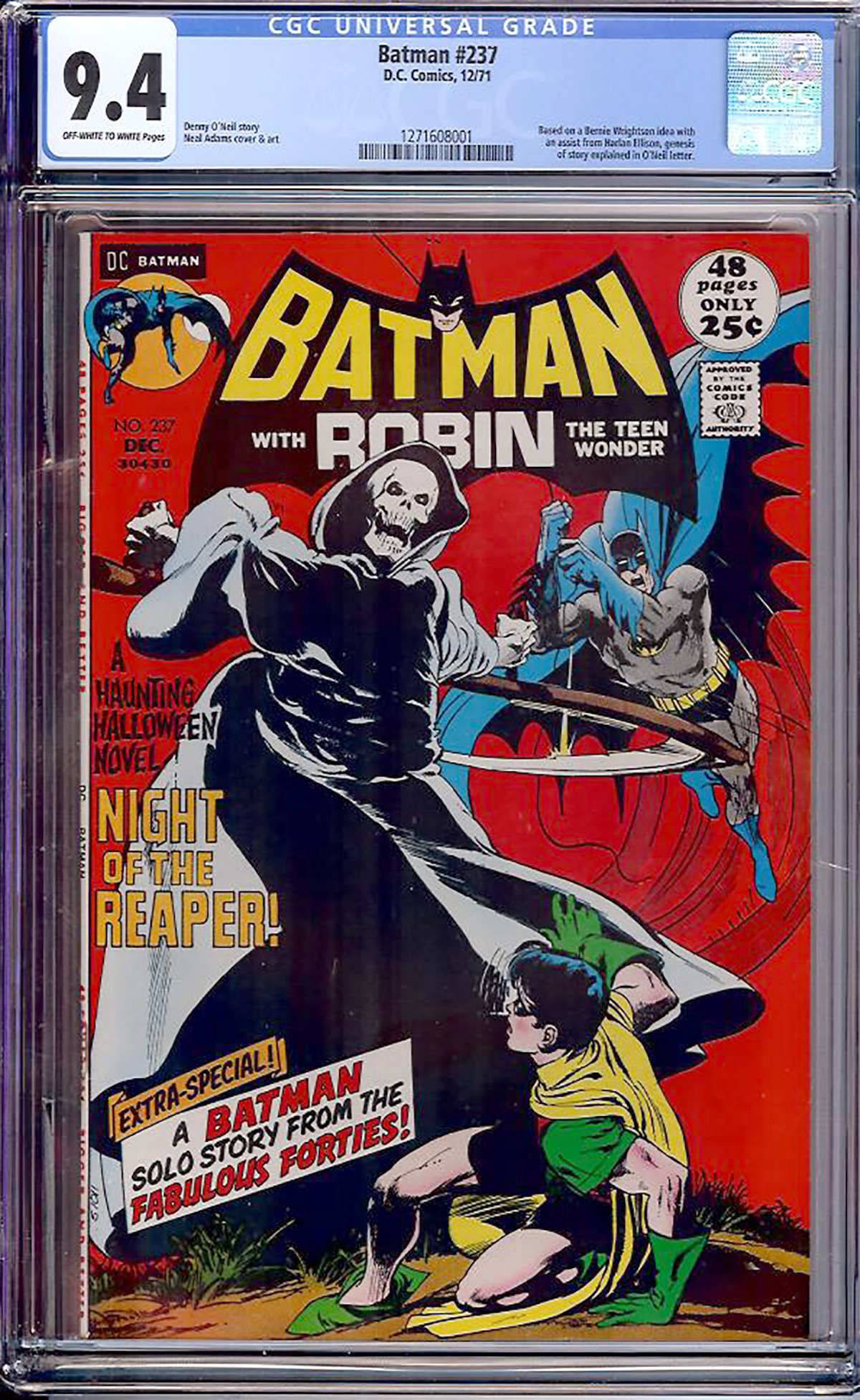 Batman #237 CGC 9.4 ow/w