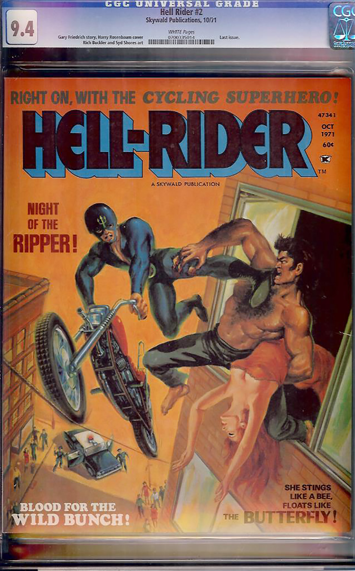 Hell Rider #2 CGC 9.4 w