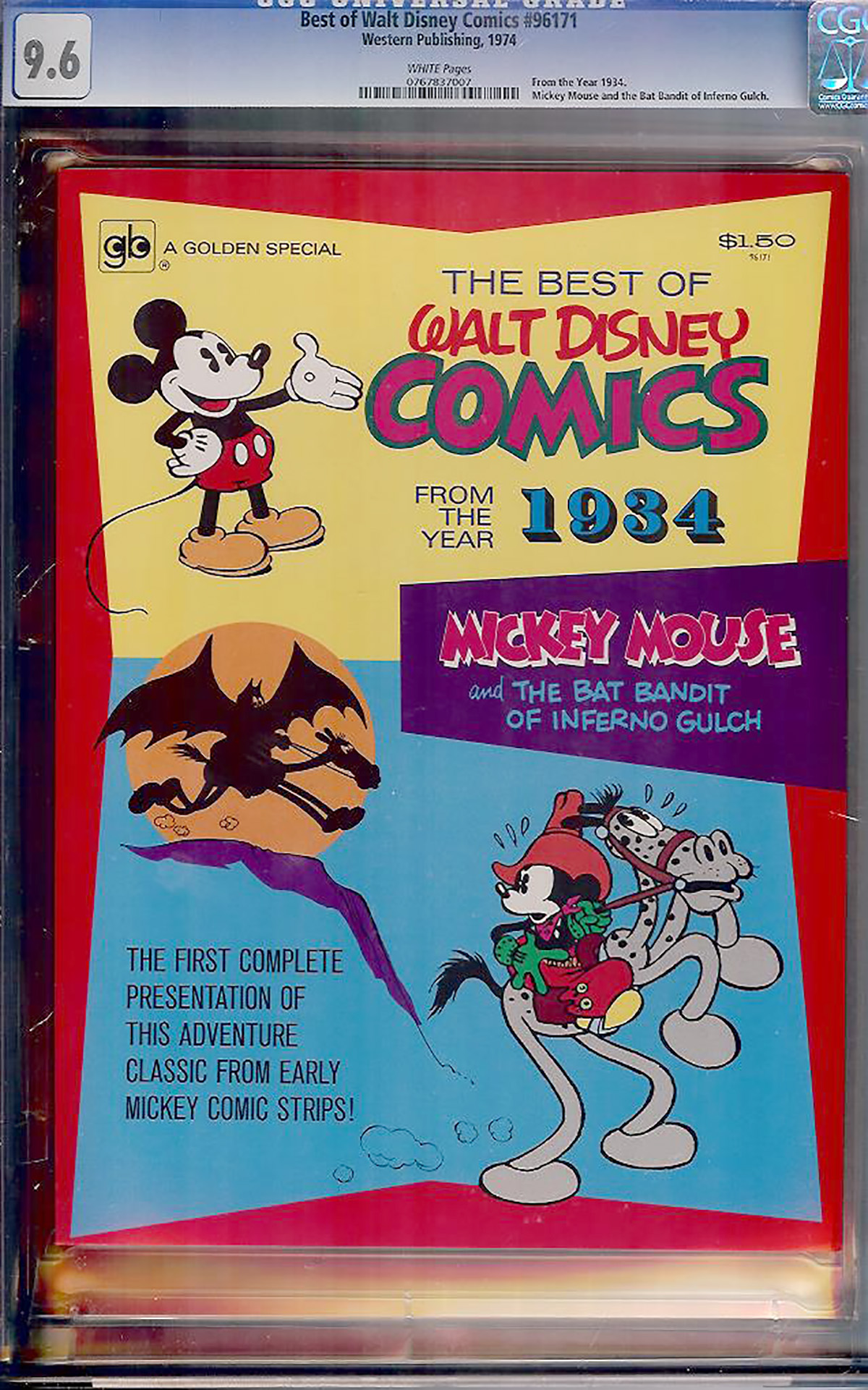 Best of Walt Disney Comics #96171 CGC 9.6 w