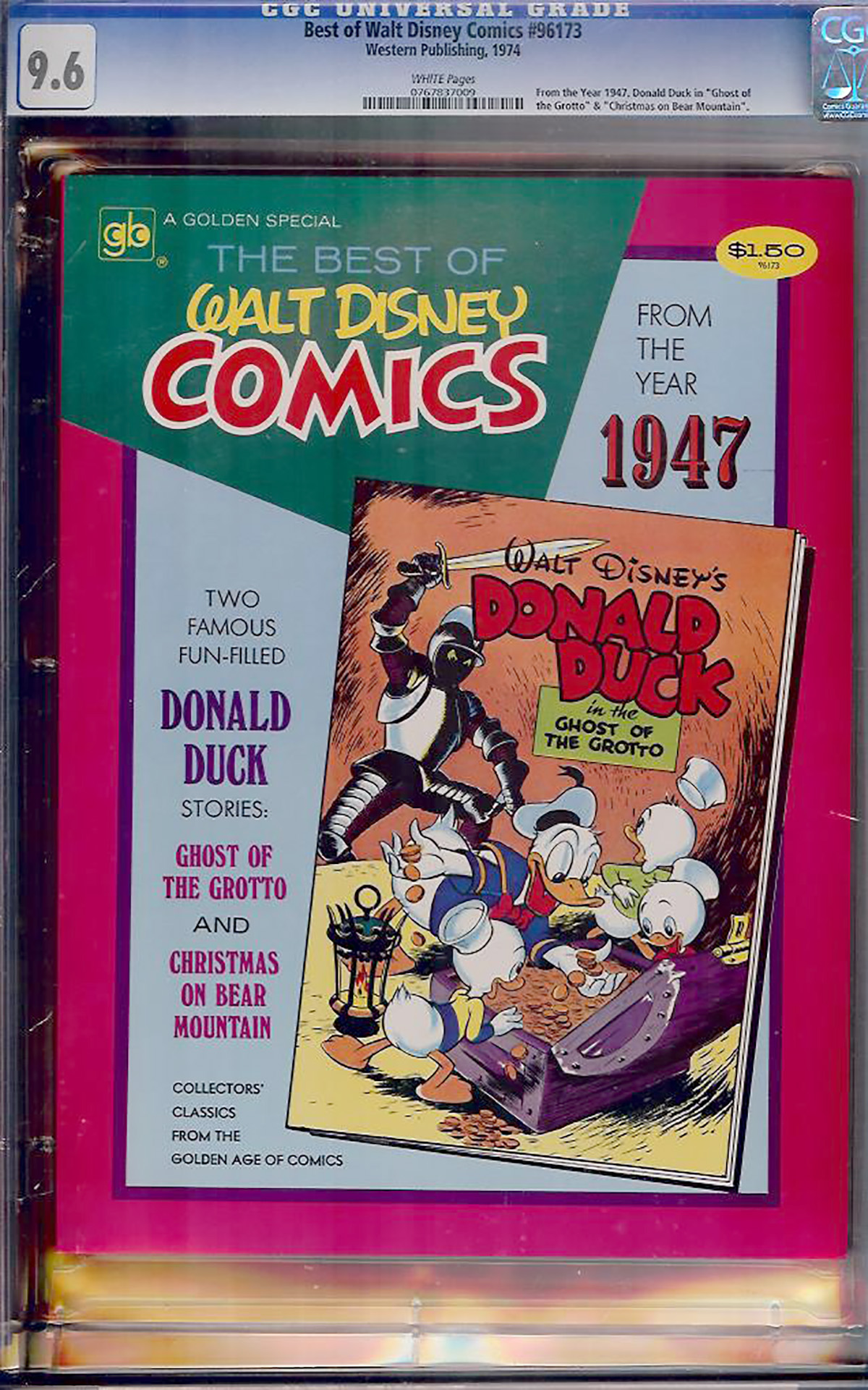 Best of Walt Disney Comics #96173 CGC 9.6 w