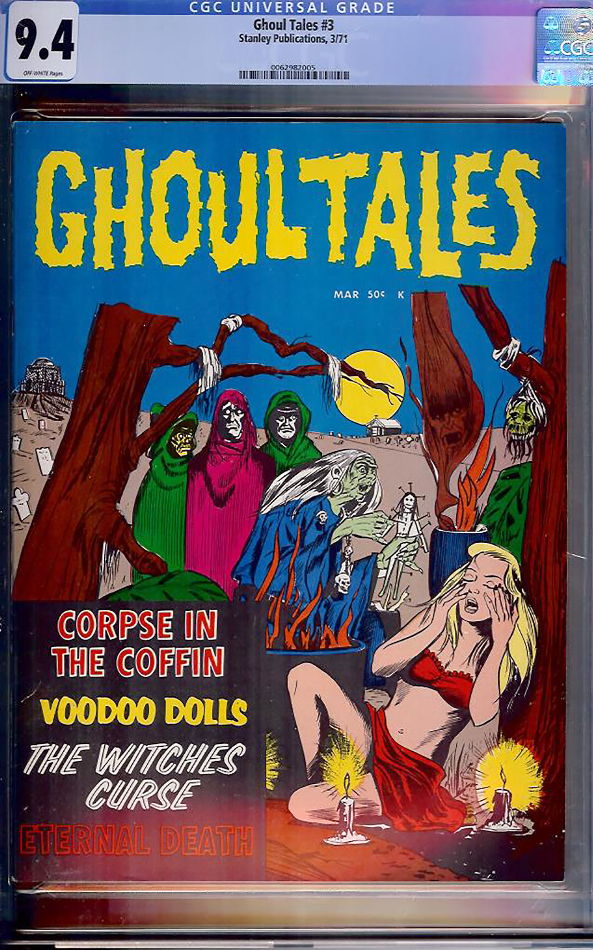 Ghoul Tales #3 CGC 9.4 ow