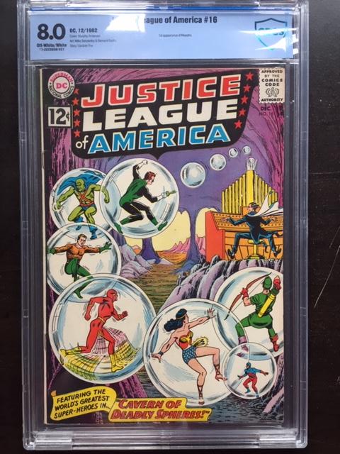 Justice League of America #16 CBCS 8.0 ow/w