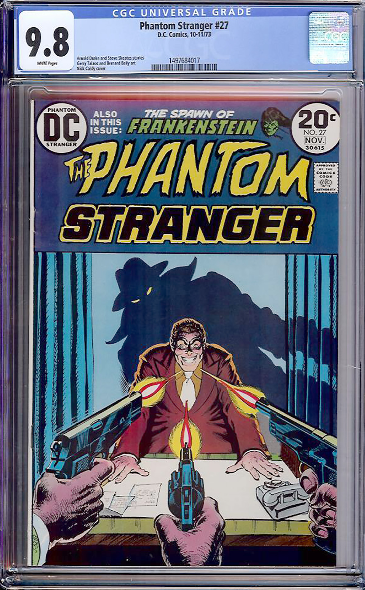 Phantom Stranger #27 CGC 9.8 w