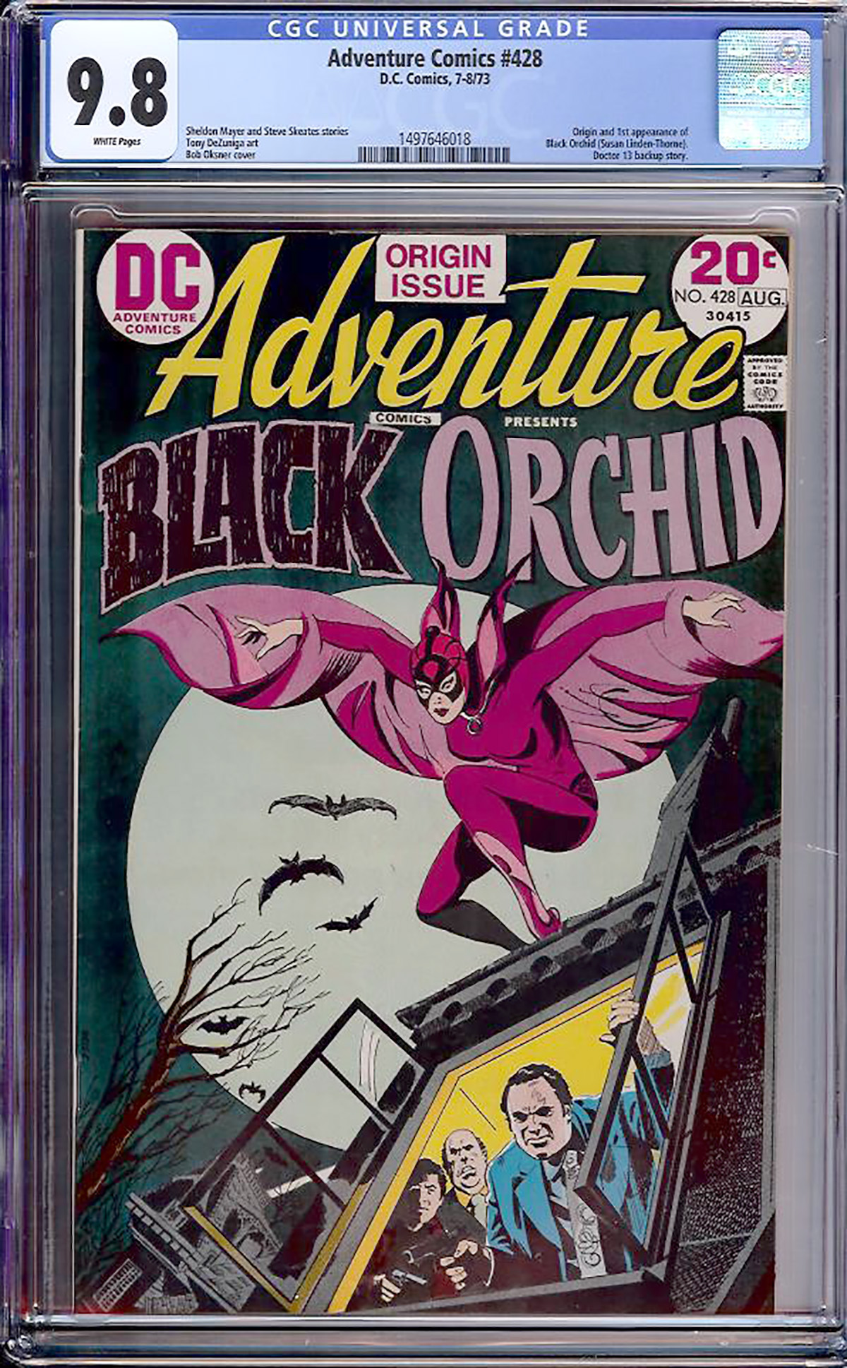 Adventure Comics #428 CGC 9.8 w