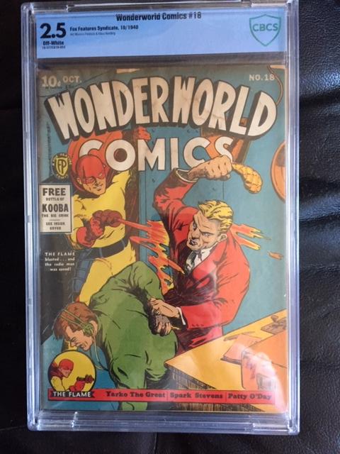 Wonderworld Comics #18 CBCS 2.5 ow