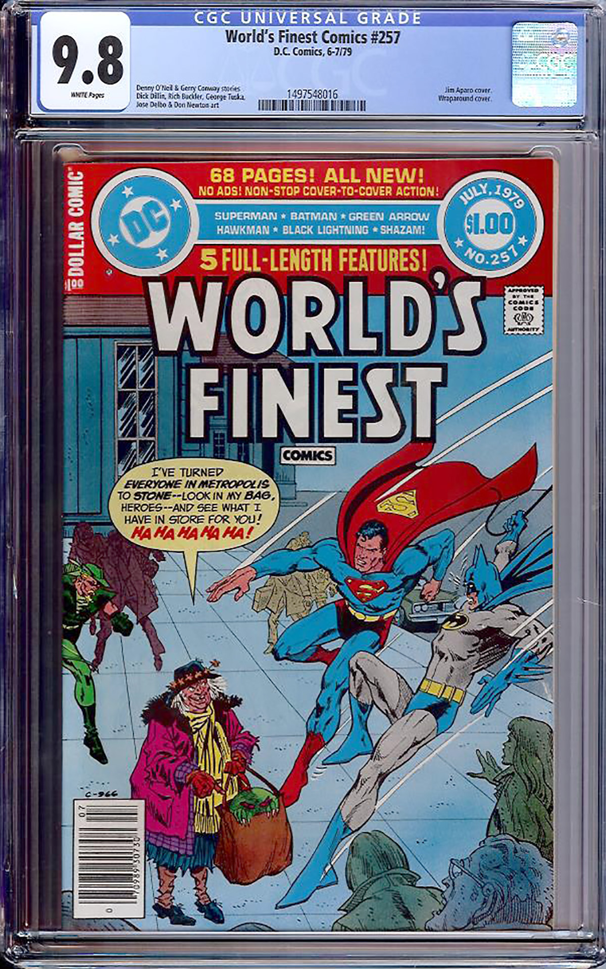 World's Finest Comics #257 CGC 9.8 w