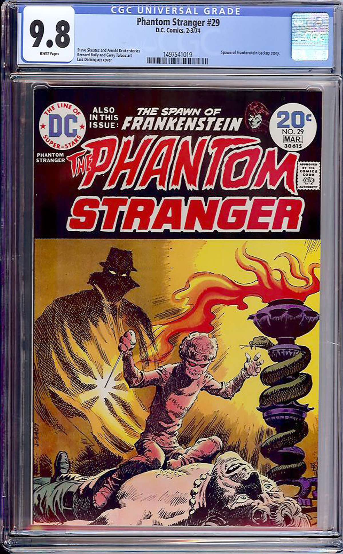 Phantom Stranger #29 CGC 9.8 w