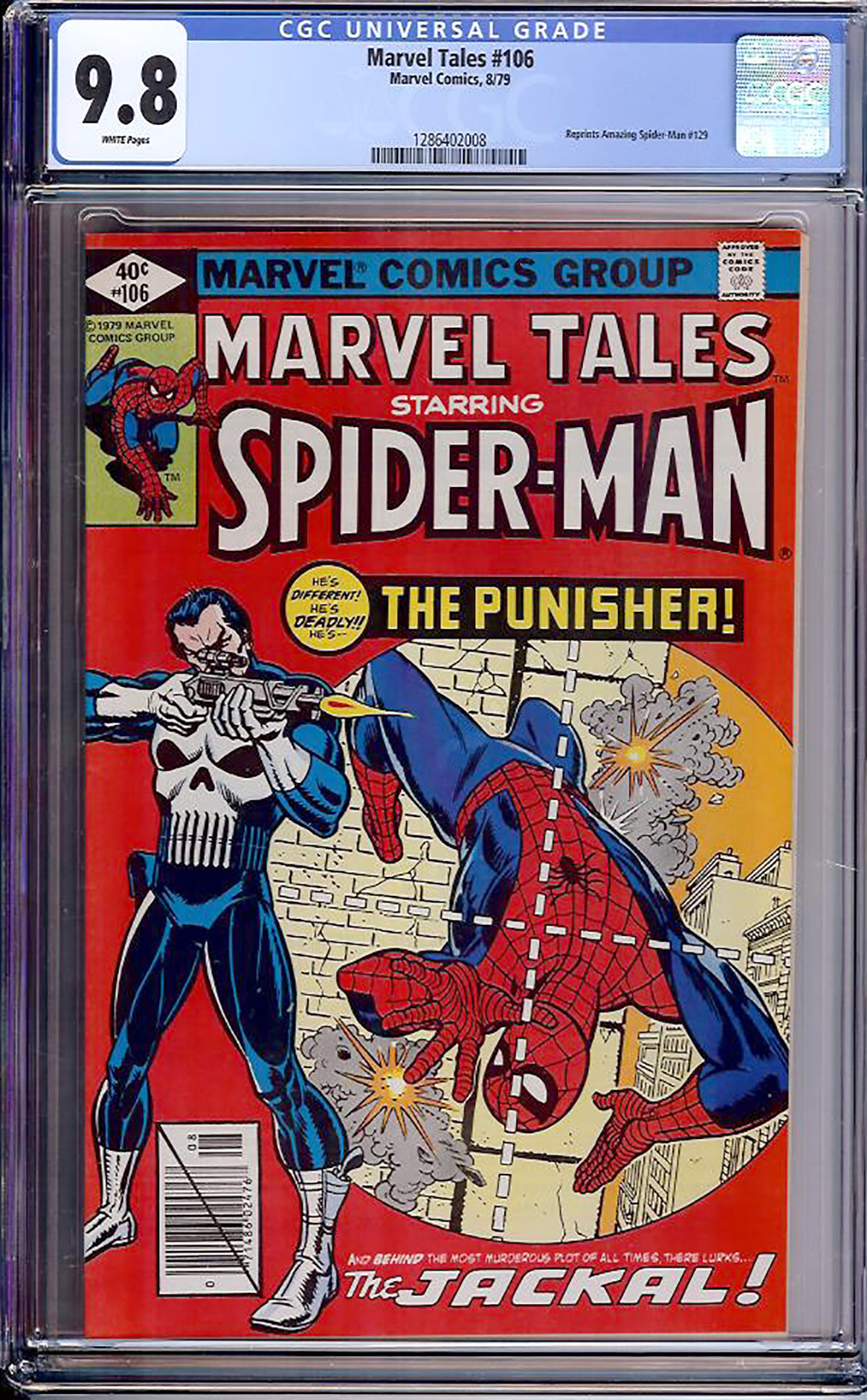 Marvel Tales #106 CGC 9.8 w