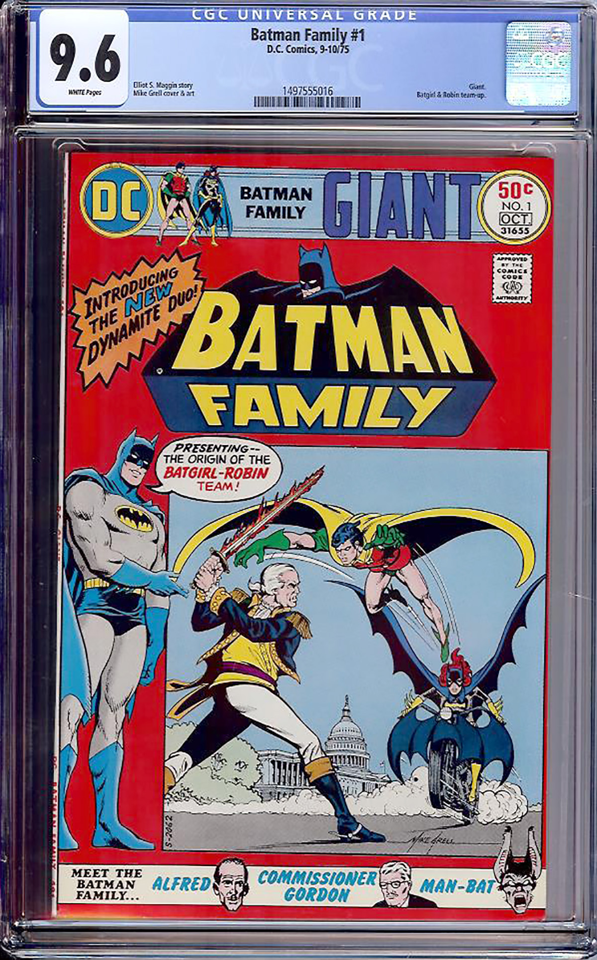 Batman Family #1 CGC 9.6 w