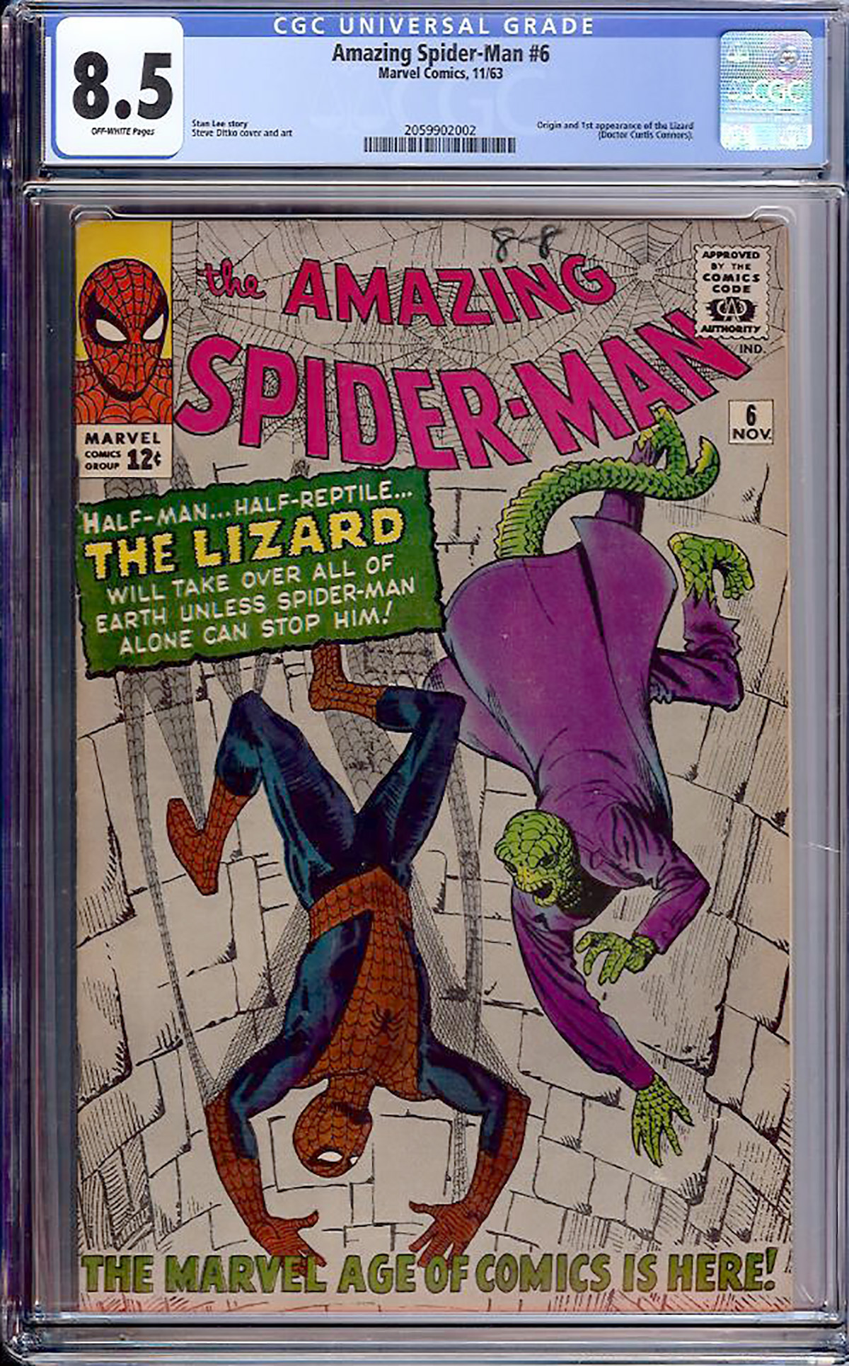 Amazing Spider-Man #6 CGC 8.5 ow