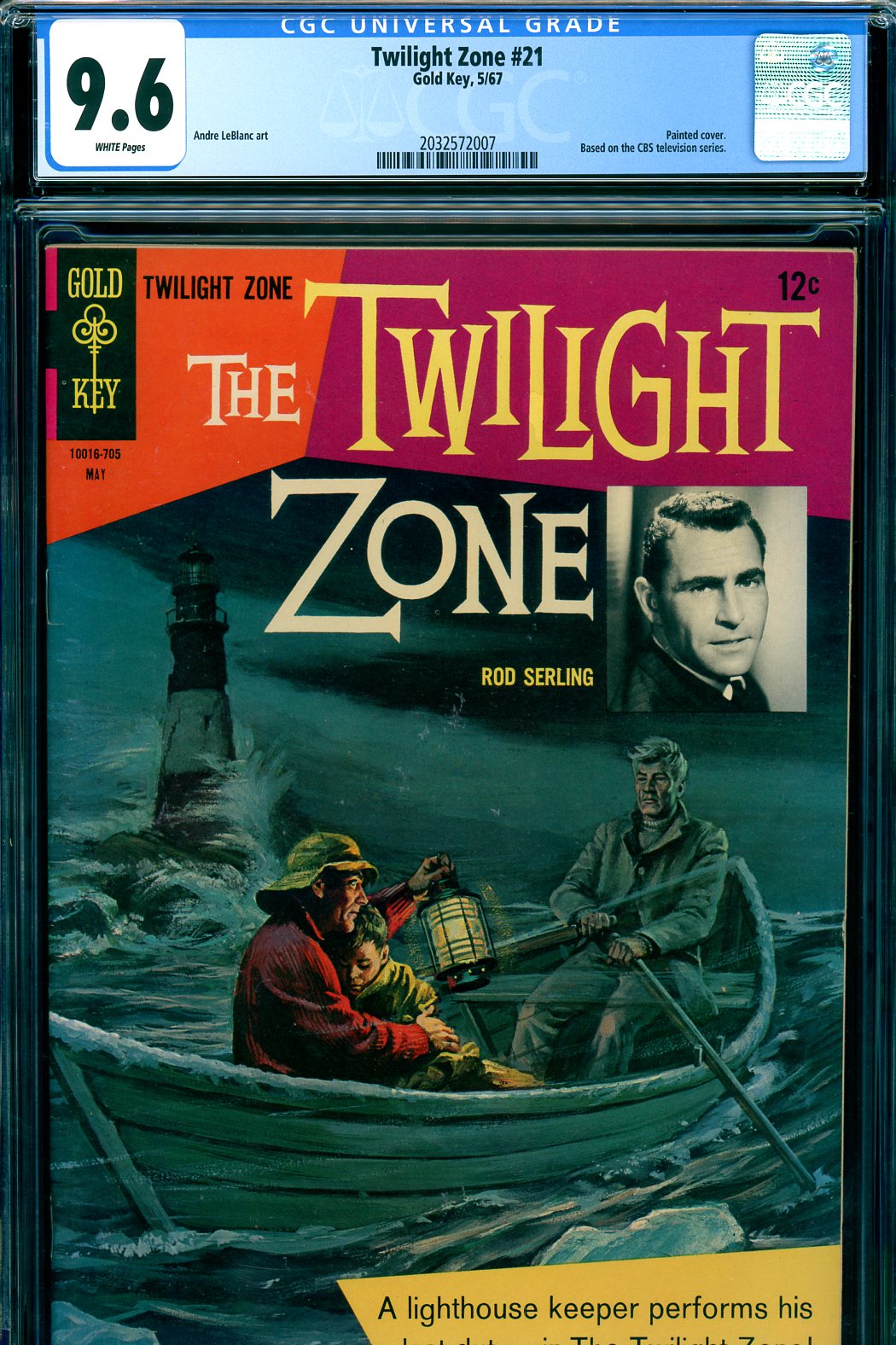 Twilight Zone #21 CGC 9.6 w
