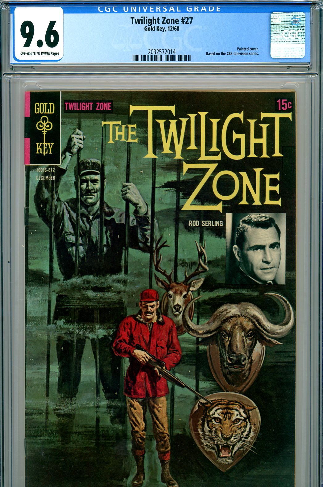 Twilight Zone #27 CGC 9.6 ow/w