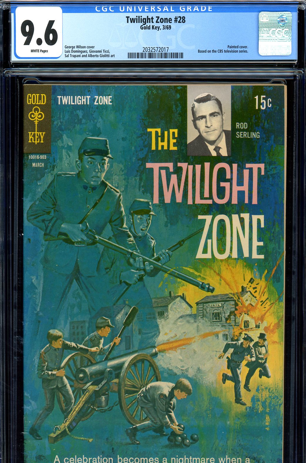 Twilight Zone #28 CGC 9.6 w